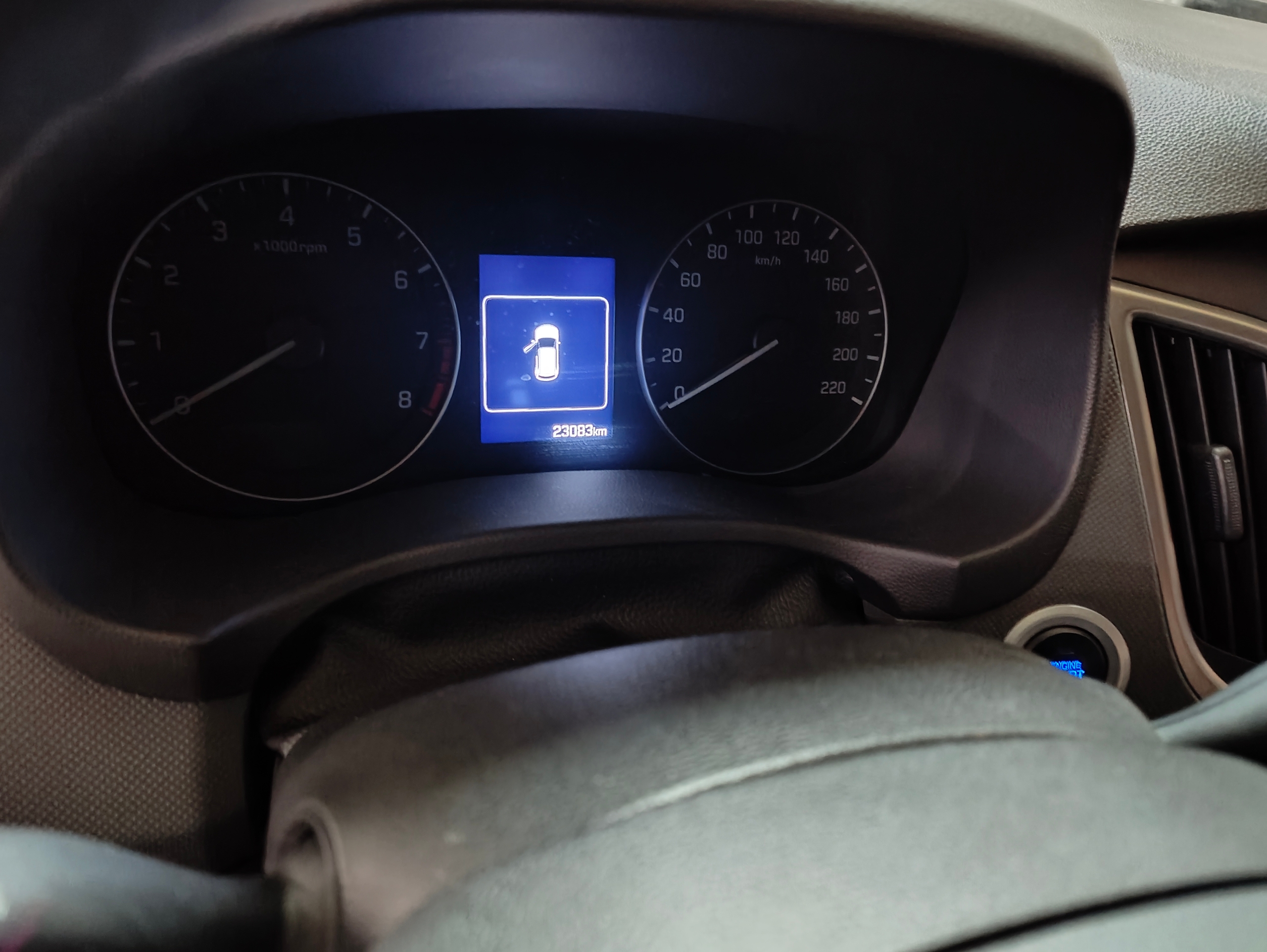 Осмотр Hyundai Creta 2020 г.в. 23.025 км.